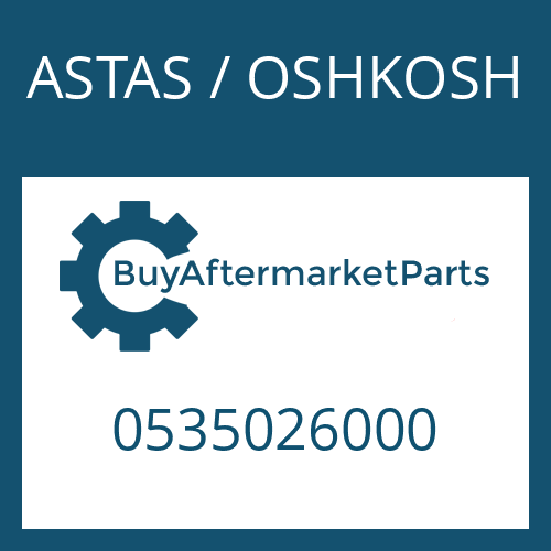 0535026000 ASTAS / OSHKOSH S 5-35/2