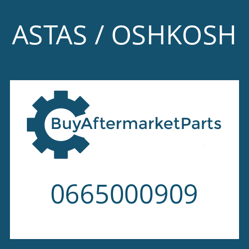0665000909 ASTAS / OSHKOSH S 6-65
