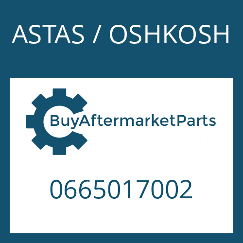 0665017002 ASTAS / OSHKOSH S 6-65