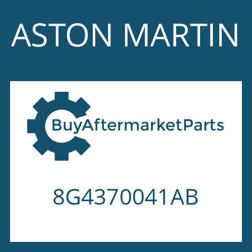 8G4370041AB ASTON MARTIN 6 HP 26 X SW