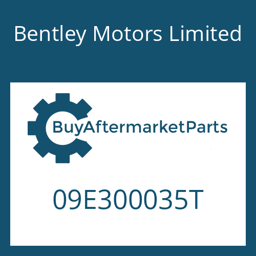 09E300035T Bentley Motors Limited 6 HP 26 A 61 SW