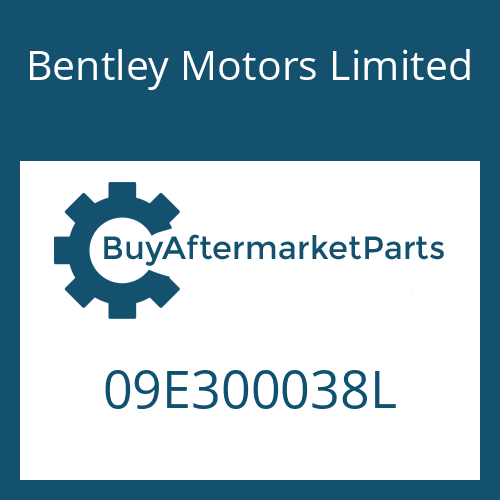 09E300038L Bentley Motors Limited 6 HP 26 A 61 SW