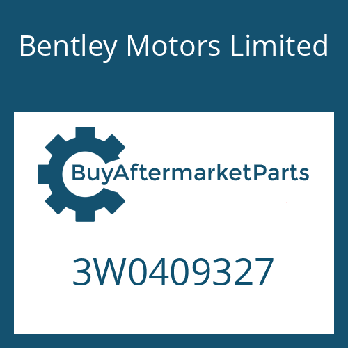 3W0409327 Bentley Motors Limited OUTPUT FLANGE