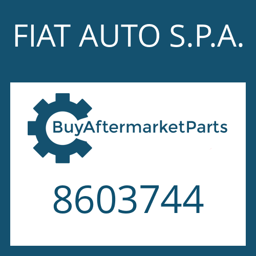 8603744 FIAT AUTO S.P.A. RING S=17.20