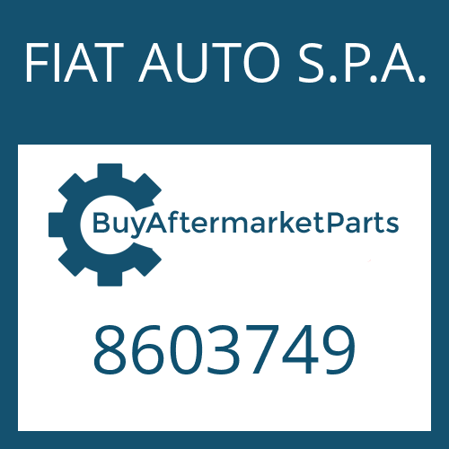 8603749 FIAT AUTO S.P.A. RING