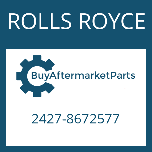 2427-8672577 ROLLS ROYCE SEAL KIT