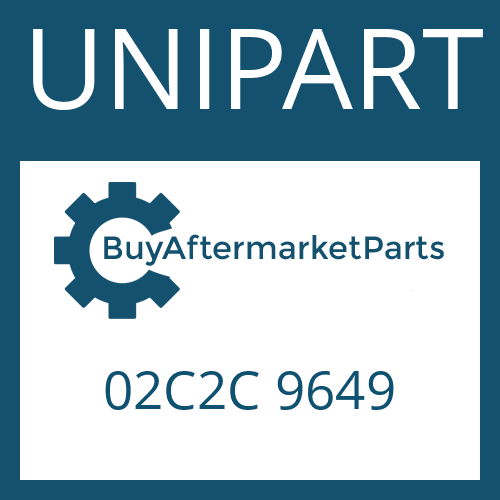 02C2C 9649 UNIPART SCREW PLUG