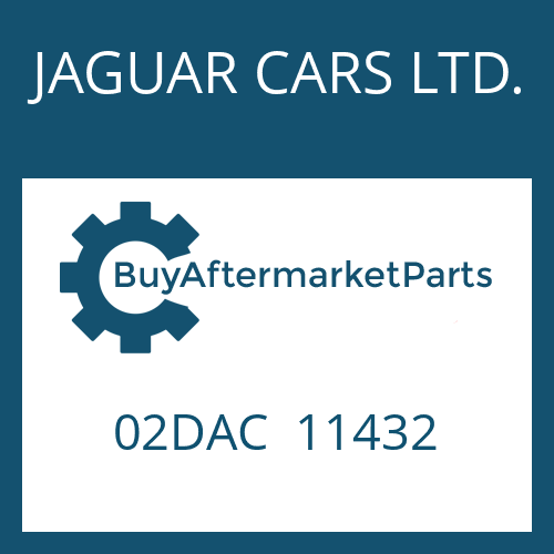 02DAC 11432 JAGUAR CARS LTD. CONTROL UNIT