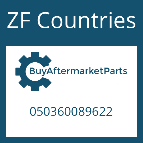 050360089622 ZF Countries TIE ROD
