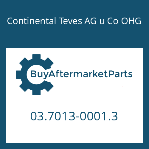 03.7013-0001.3 Continental Teves AG u Co OHG ACCUMULATOR