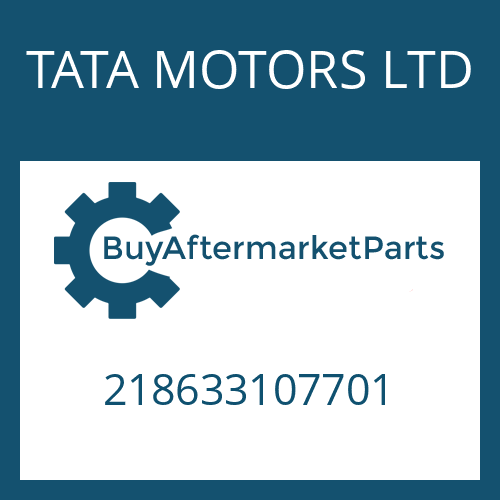 218633107701 TATA MOTORS LTD SEAL KIT