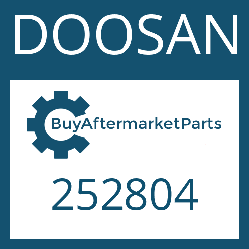 252804 DOOSAN COVER