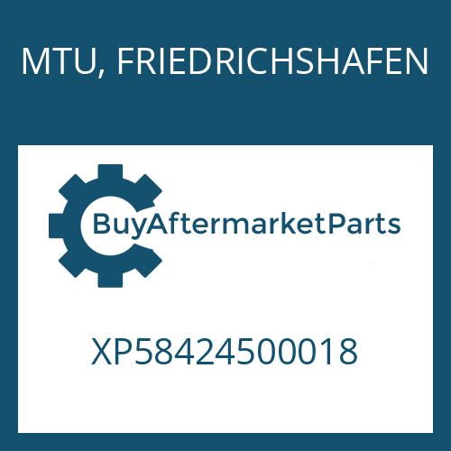 XP58424500018 MTU, FRIEDRICHSHAFEN O-RING