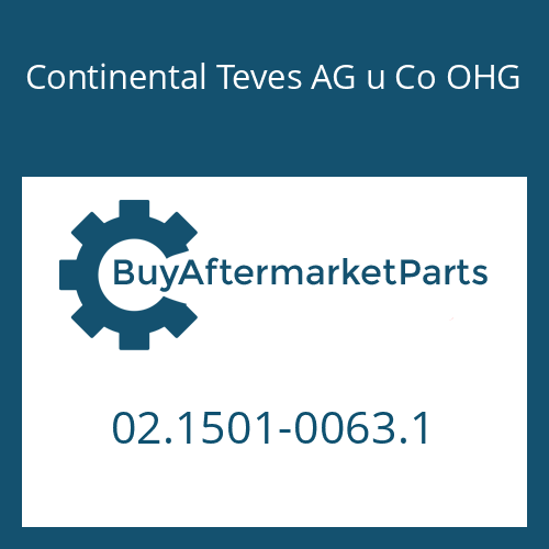 02.1501-0063.1 Continental Teves AG u Co OHG O-RING