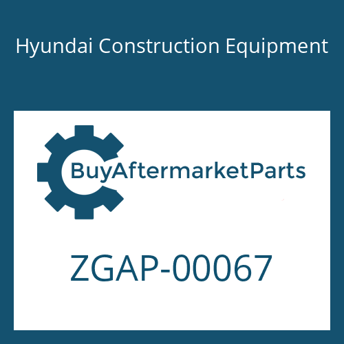 ZGAP-00067 Hyundai Construction Equipment BEARING-BALL