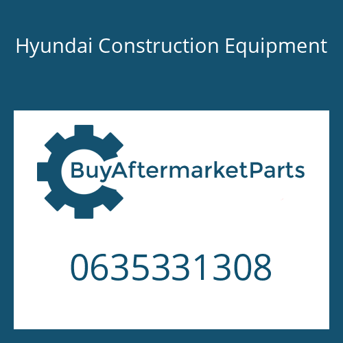 0635331308 Hyundai Construction Equipment BALL BEARING