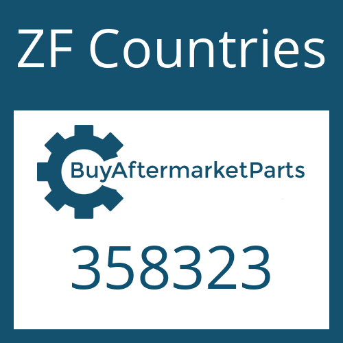 358323 ZF Countries HEXAGON SCREW