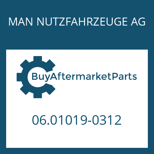 06.01019-0312 MAN NUTZFAHRZEUGE AG HEXAGON SCREW