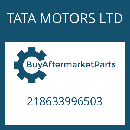 218633996503 TATA MOTORS LTD LOCKING NUT