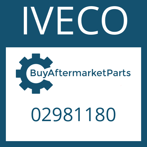 02981180 IVECO THRUST WASHER