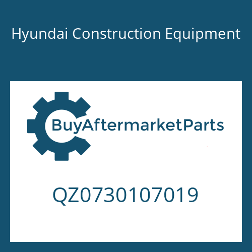 QZ0730107019 Hyundai Construction Equipment SPLIT RING