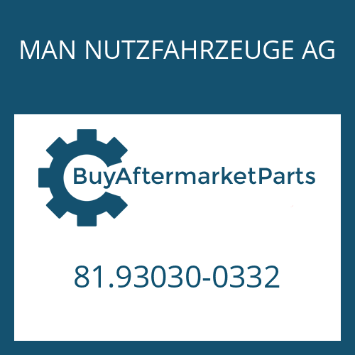 81.93030-0332 MAN NUTZFAHRZEUGE AG SHIM RING