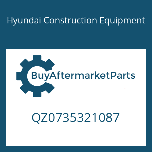 QZ0735321087 Hyundai Construction Equipment NEEDLE CAGE