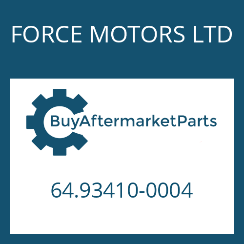 64.93410-0004 FORCE MOTORS LTD BALL BEARING