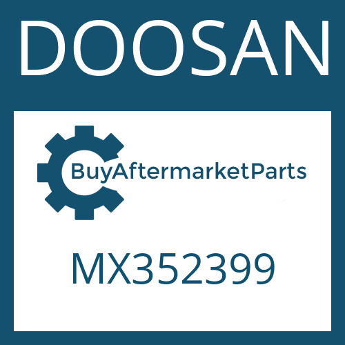 MX352399 DOOSAN SCREW;TORX