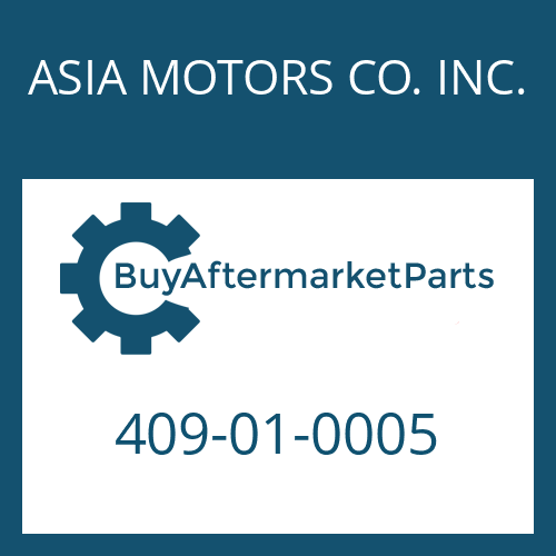 409-01-0005 ASIA MOTORS CO. INC. SCREW PLUG