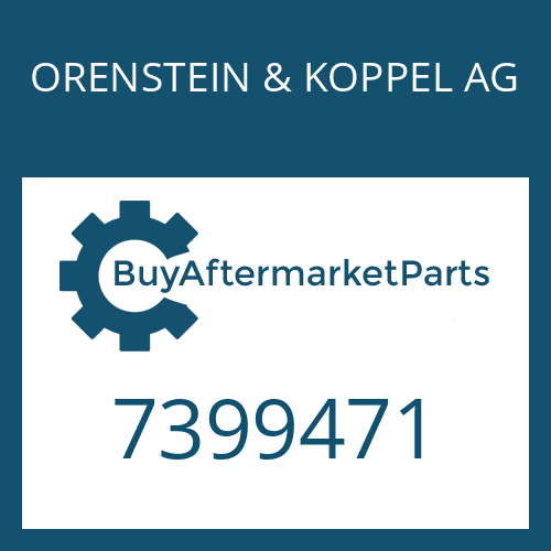 7399471 ORENSTEIN & KOPPEL AG BALL BEARING