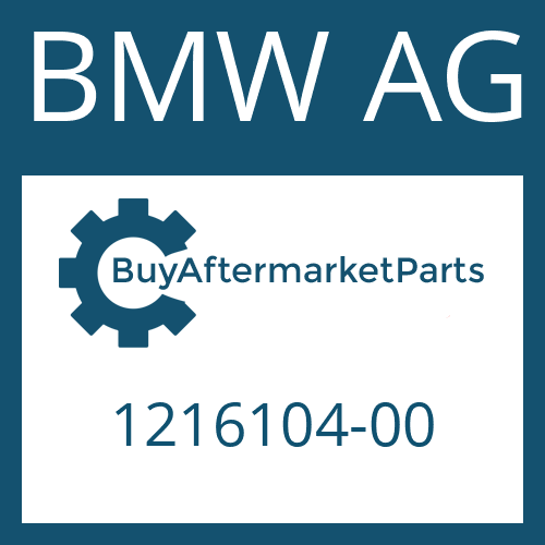 1216104-00 BMW AG 4 HP 22