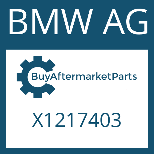 X1217403 BMW AG 4 HP 22