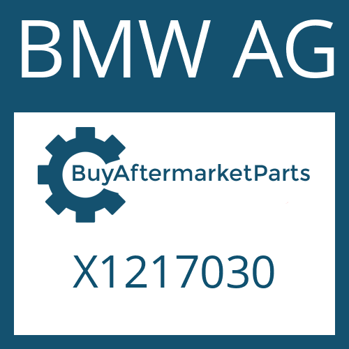 X1217030 BMW AG 4 HP 22