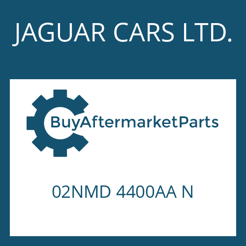 02NMD 4400AA N JAGUAR CARS LTD. 4 HP 22