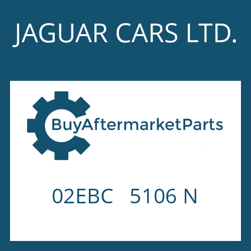 02EBC 5106 N JAGUAR CARS LTD. 4 HP 24