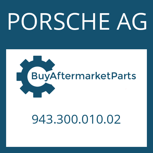 943.300.010.02 PORSCHE AG 4 HP 22 HL