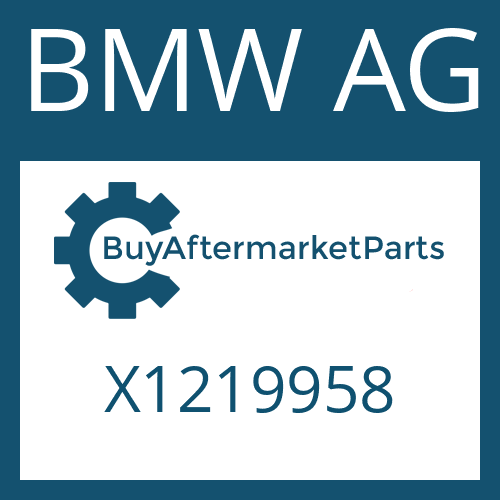 X1219958 BMW AG 5 HP 18