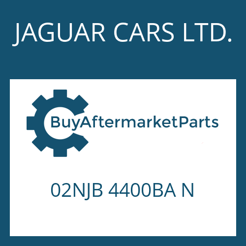 02NJB 4400BA N JAGUAR CARS LTD. 5 HP 24