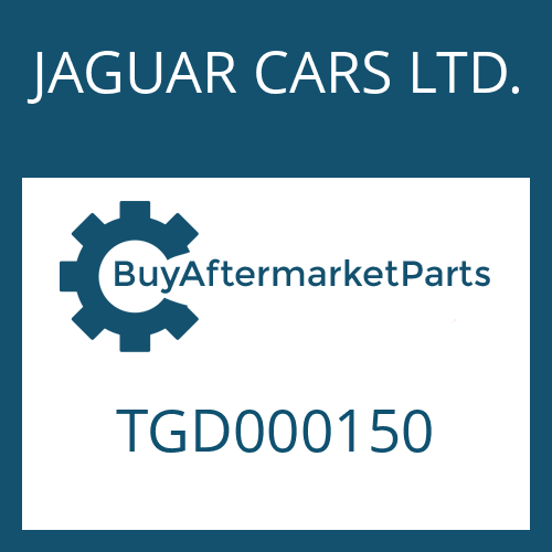 TGD000150 JAGUAR CARS LTD. 5 HP 24