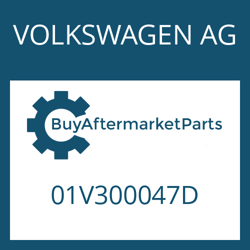 01V300047D VOLKSWAGEN AG 5 HP 19 FL