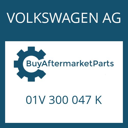 01V 300 047 K VOLKSWAGEN AG 5 HP 19 FL