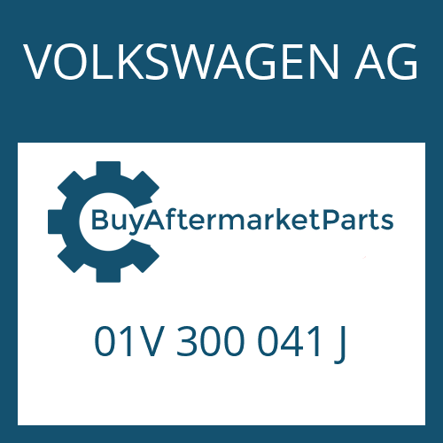 01V 300 041 J VOLKSWAGEN AG 5 HP 19 FLA