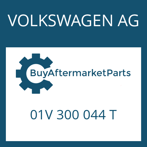 01V 300 044 T VOLKSWAGEN AG 5 HP 19 FLA