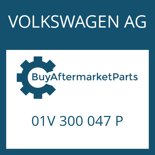 01V 300 047 P VOLKSWAGEN AG 5 HP 19 FLA