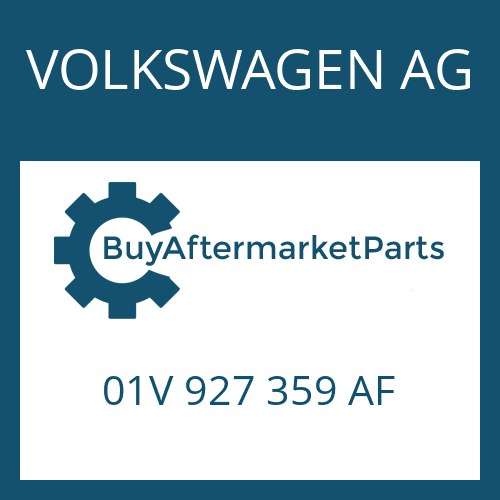 01V 927 359 AF VOLKSWAGEN AG SCHALTGERAET