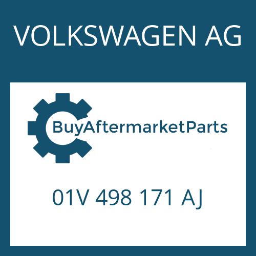 01V 498 171 AJ VOLKSWAGEN AG IDLER GEAR