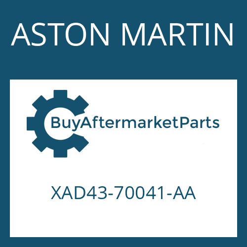 XAD43-70041-AA ASTON MARTIN 6 HP 26 X SW