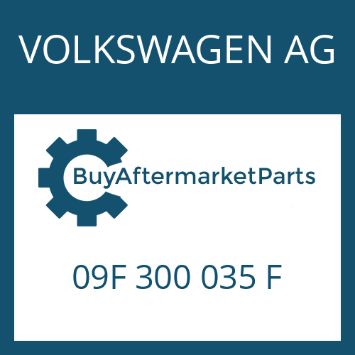 09F 300 035 F VOLKSWAGEN AG 6 HP 32 A SW