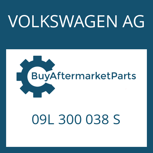 09L 300 038 S VOLKSWAGEN AG 6 HP 19 A SW